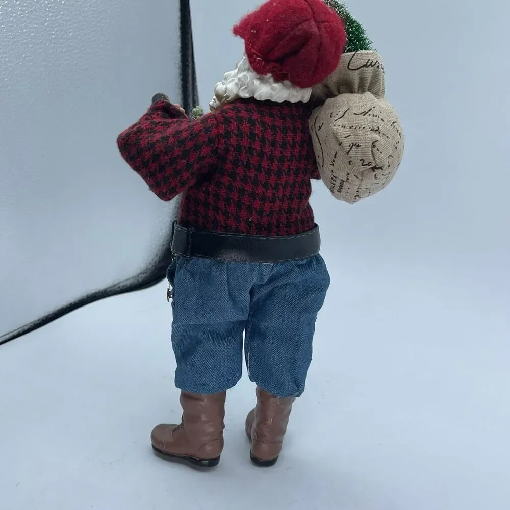 Possible Dreams Department 56 Clothtique Woodsey Santa.